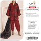 Premium Printed Khaddar 3-Piece Suit – Red -1